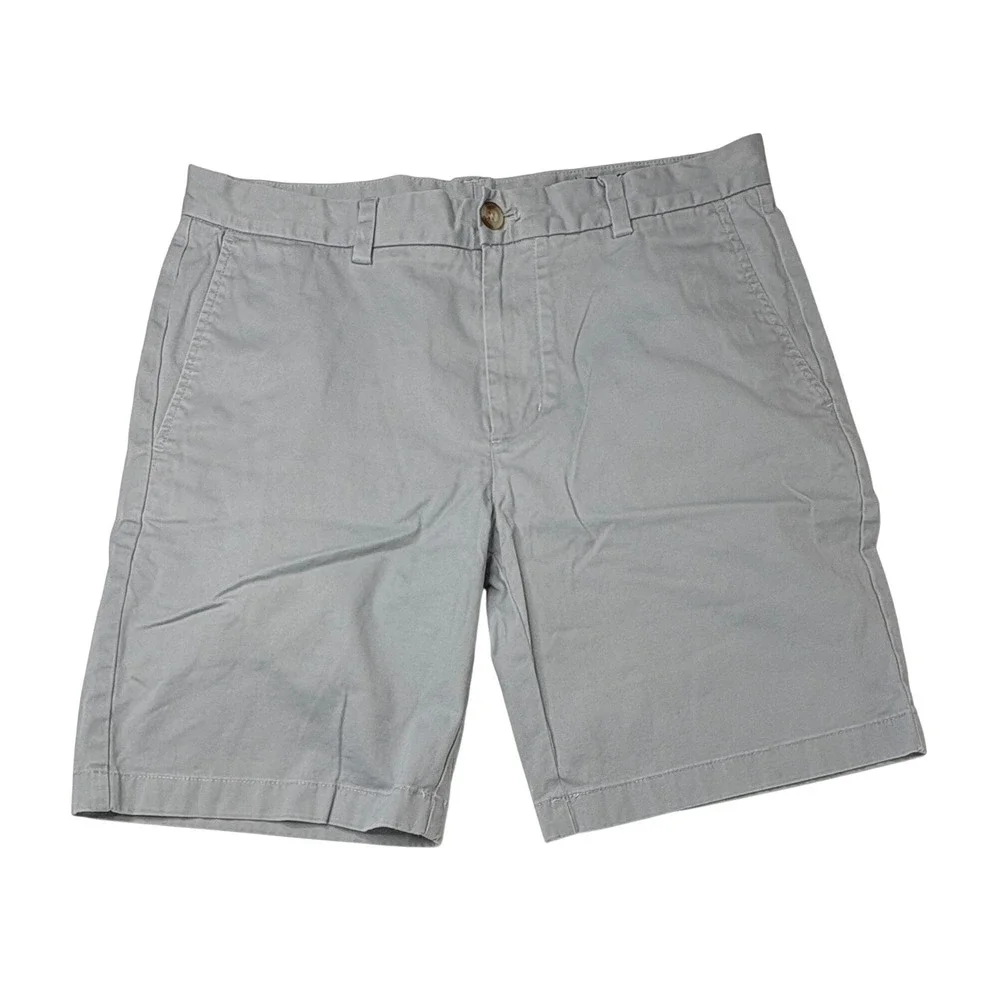 Vineyard Vines 1H0462 Stretch Breaker Shorts 32‎ Gray 8.5 